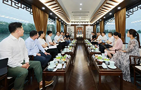 20240814 公司总经理孔辰寰参加孙旭东书记“营商下午茶”