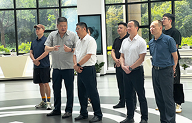 省科技厅周土法副厅长一行莅临兆丰股份调研